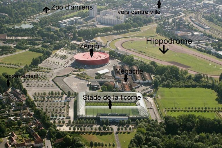 La Venus De Renancourt - Face Au Zenith, Licorne, Megacite Leilighet Amiens Eksteriør bilde